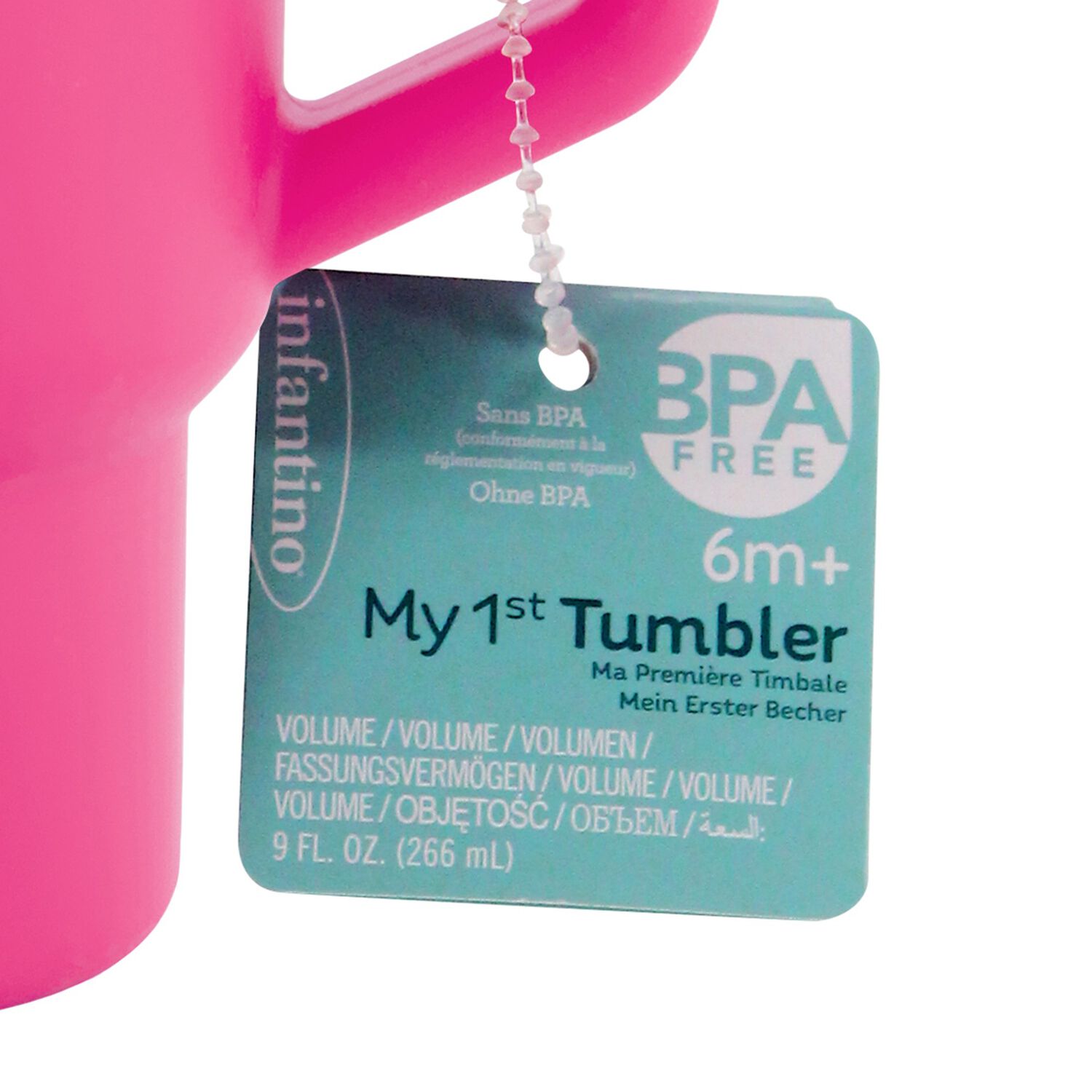 Vaso Entrenamiento My 1st Tumbler Valentines image number 3.0